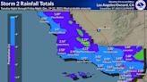 First of 2 storms brings rain to Southern California; flood watches issued