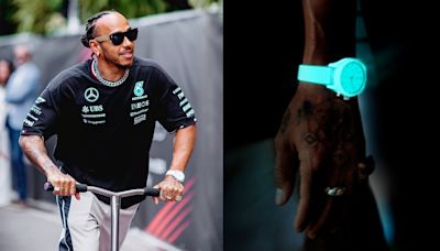 Lewis Hamilton Debuted IWC’s Fully Glow-in-the-Dark Ceramic Watch