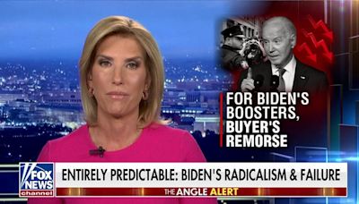 LAURA INGRAHAM: Biden has decided that his future depends on support from the hard left