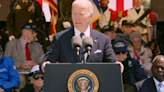 Biden calls for solidarity with Ukraine at D-Day anniversary ceremony near the beaches of Normandy - WSVN 7News | Miami News, Weather, Sports | Fort Lauderdale