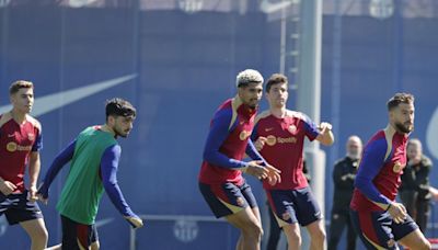 El entrenamiento del Barça previo al Sevilla, en streaming