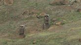 'GMA' gets 1st look at new moai statue found on Easter Island