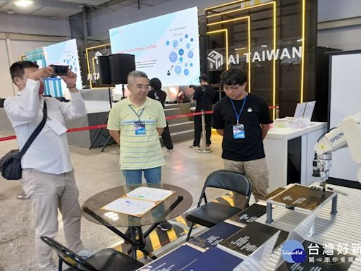 2024 AI TAIWAN未來商務展 崑山科大展示智慧製造成果