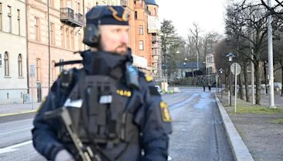 Un tiroteo cerca de la embajada de Israel en Suecia obligó a acordonar la zona para registrar domicilios
