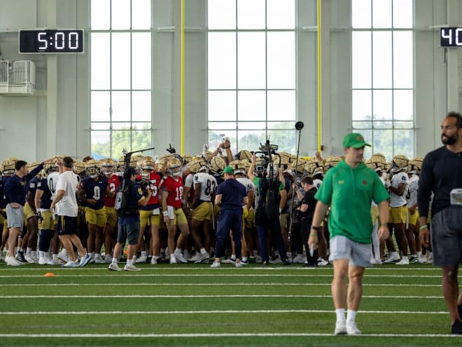 Chat Transcript: Gauging the progress, concerns over the Notre Dame O-line