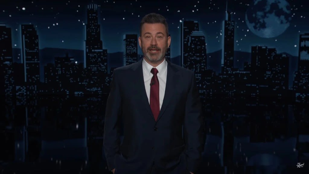 Jimmy Kimmel Calls Trump’s Disturbing Time Interview ‘Quite a His Kampf’ | Video