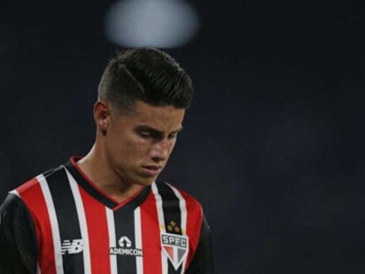 São Paulo negocia rescisão com James Rodríguez