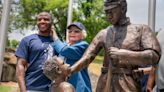 In the birthplace of the KKK, she spent $82,000 to erect statue of Black Civil War soldier