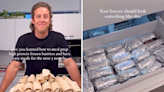 Man shocks with 100-burrito meal prep system that "changed the game"