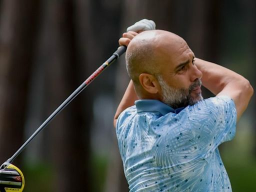 Guardiola encabeza una espectacular lista de exfutbolistas que jugarán el 'Legends Trophy' de golf: Platini, Batistuta, Gullit...