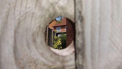 Gardeners told cut holes in your fence to help your garden