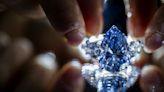 Blue diamond sells for more than $44 million at Christie's auction in Geneva