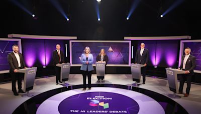 NI politicians clash on health, Stormont stability and Irish unity in TV debate