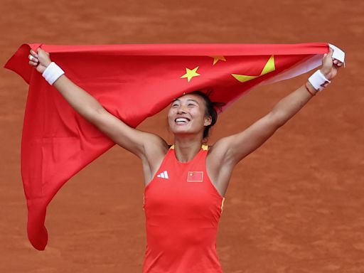 鄭欽文網球女單奪金 中國女網史上第一人