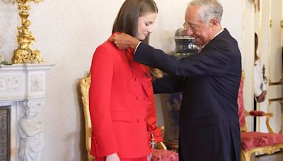 La Princesa Leonor se felicita de la "amistad sincera" entre España y Portugal: "Aquí me siento como en casa"