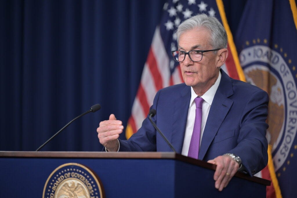 Powell Keeps Hawks At Bay, Says Interest Rate Hike 'Unlikely': Stocks, Gold Rally, While Treasury Yields, Dollar Tumble