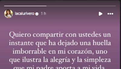 Calu Rivero destacó el rol que tuvo su papá en la denuncia contra Juan Darthés y celebró la condena al actor