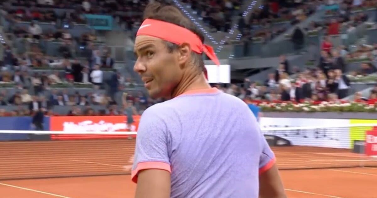 Nadal distracted by Real Madrid moments before emotional Madrid Open farewell