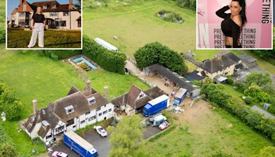 Katie Price leaves Mucky Mansion after 10 years as removal vans turn up