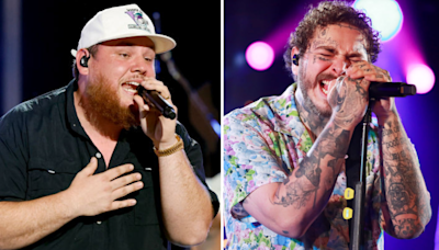 WATCH: Luke Combs, Post Malone 'Shut Down' Music City In Epic Scene | iHeartCountry Radio