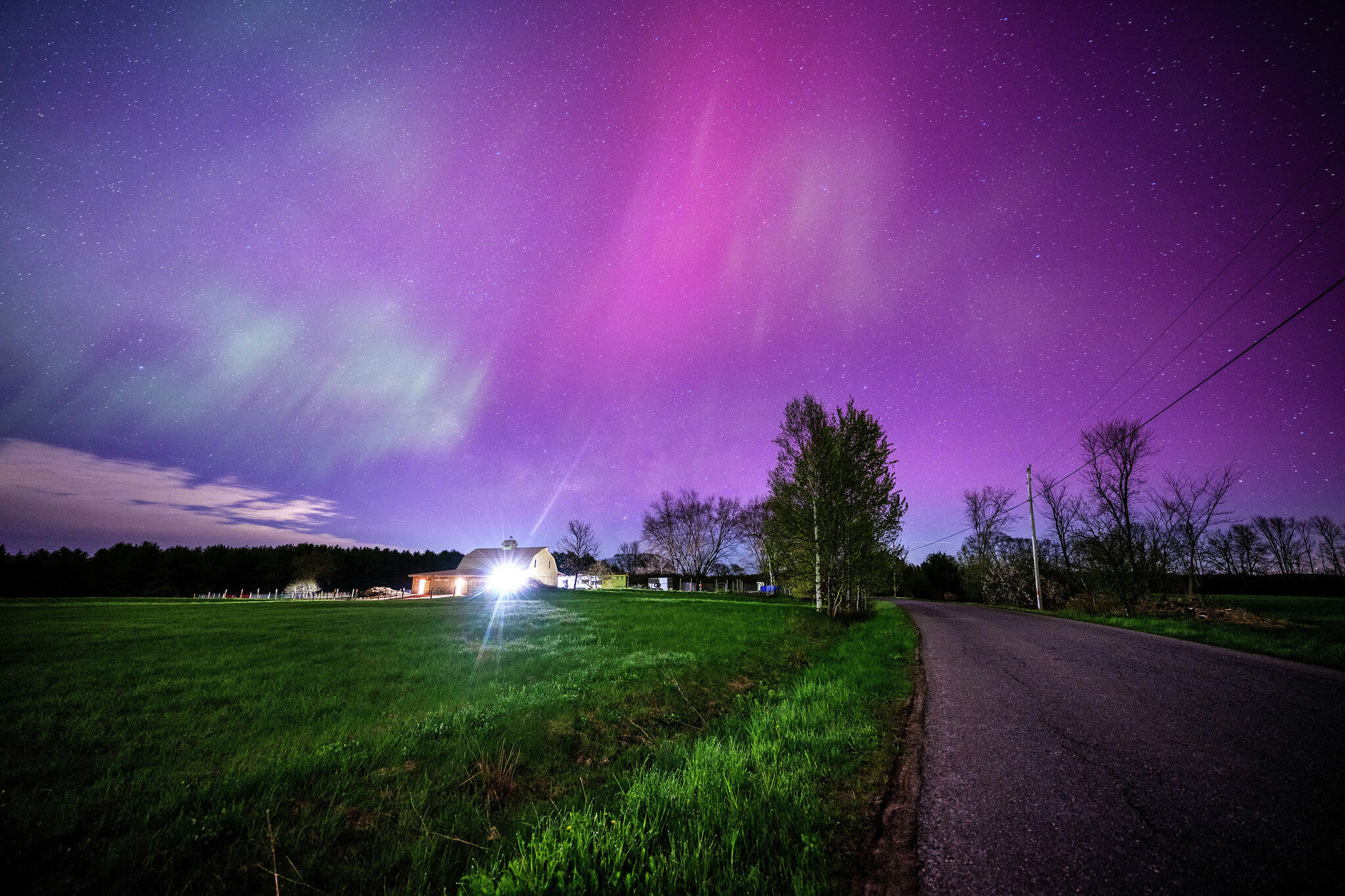 Northern lights may be visible in northern states Friday
