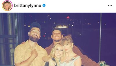 In new Taylor Swift photo, was Travis Kelce hinting at Brittany Mahomes’ pregnancy?