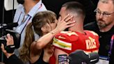 Taylor Swift Congratulates Travis Kelce With A Kiss After Super Bowl LVIII Win In Fairy-Tale Ending