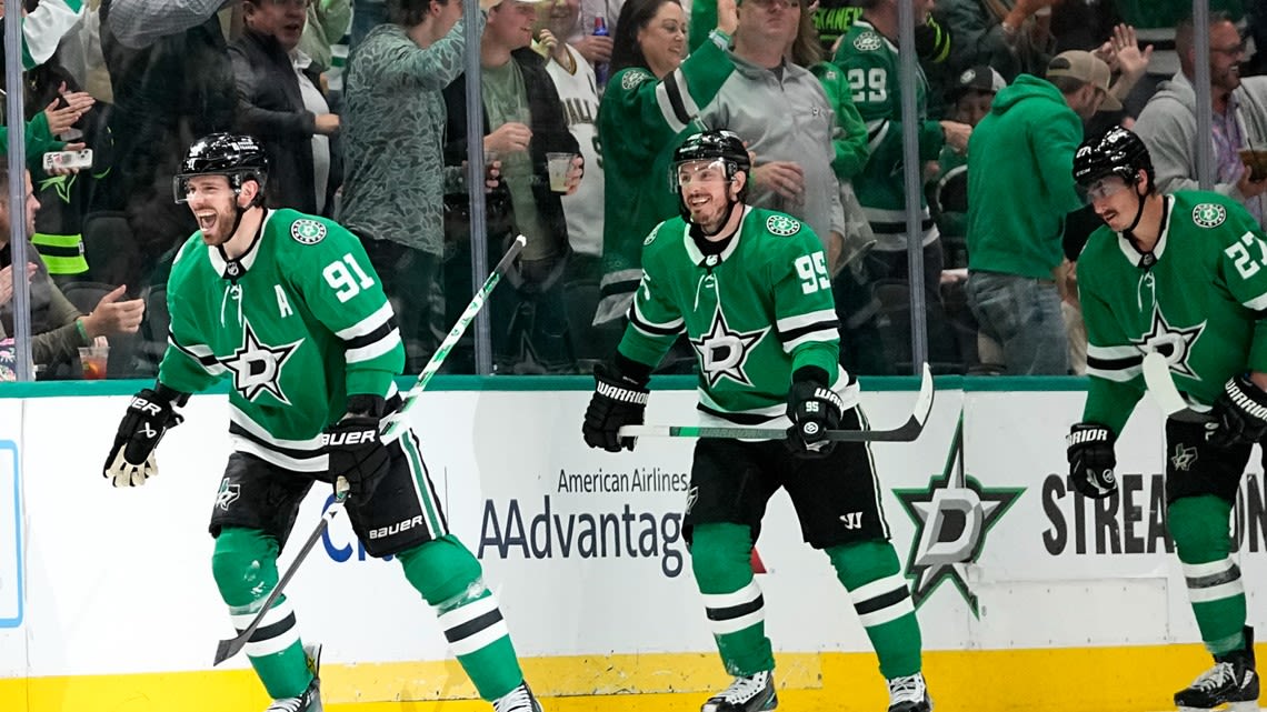 The schedule is set for Dallas Stars against the Colorado Avalanche in the NHL Playoffs