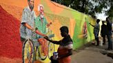 Artists beautify city walls ahead of ‘Maa Madurai Vizha’