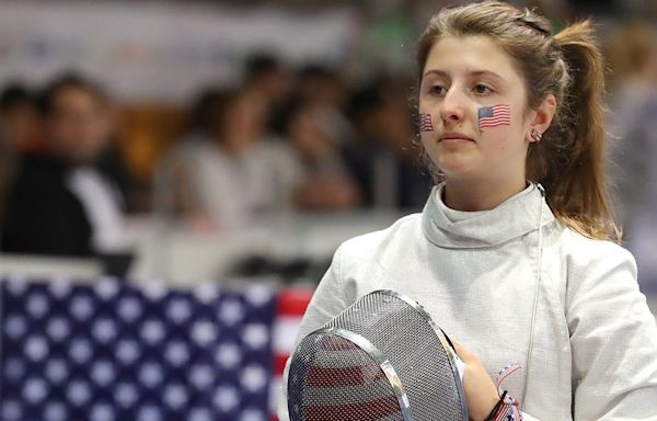 American fencer Elizabeth Tartakovsky talks mental health ahead of Olympic debut in Paris