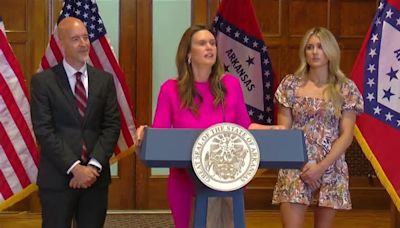 Arkansas Gov. Sarah Huckabee Sanders signs executive order opposing Biden administration Title IX changes