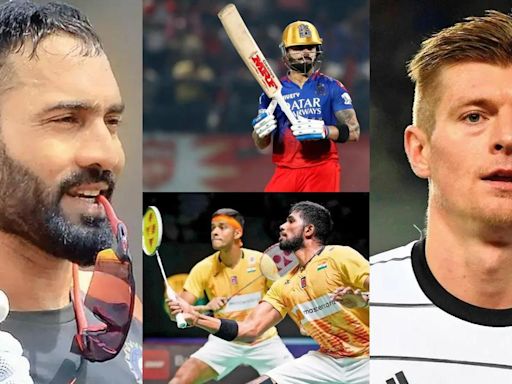 Top sports stories of the week: Virat Kohli’s milestone, Satwik-Chirag regain number 1 spot, Kroos’ retirement