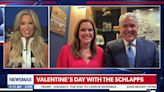 Matt and Mercedes Schlapp Do Cushy Valentine’s Segment on Newsmax Amid Alleged Groping Scandal