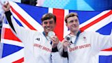 Tom Daley and Noah Williams' tear-jerking reaction to synchro diving silver