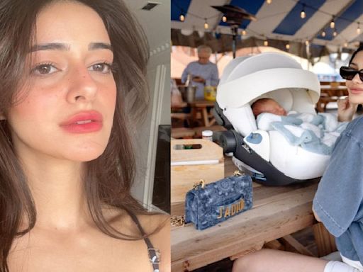 Ananya Panday can’t stop gushing over cousin Alanna Panday’s little munchkin River as he turns one month old