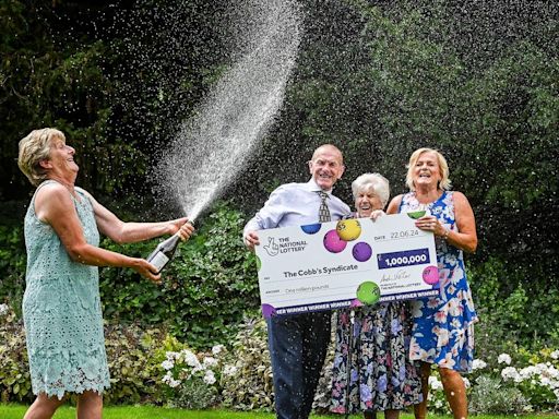 Family lottery syndicate playing same numbers since 1994 scoops £1 million