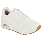 SKECHERS 女工作鞋系列 UNO SR - 108021WHT