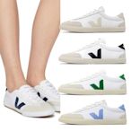 Veja 德訓鞋 Volley Canvas 女鞋 麂皮 帆布 拼接 低筒 休閒鞋 單一價 VO0103523A