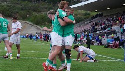 Mundial M20: Irlanda y un final impactante para festejar ante Georgia