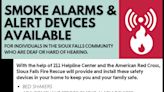 Sioux Falls Fire Rescue installing free fire alarms for people with hearing disabilities