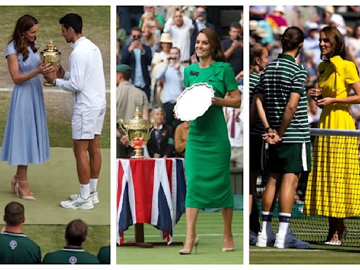 Kate Middleton's Classic Shoes and Dresses at Wimbledon PHOTOS