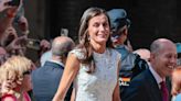 La reina Letizia recupera el vestido semitransparente con sello español que causó sensación