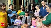 Princy Prajapati celebrates her birthday on the sets of Rupali Ganguly's Anupamaa, says ‘I'm fortunate to be part of this wonderful show’ - Times of India