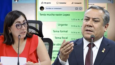 Gustavo Adrianzén se refirió a chats de Kelly Portalatino y Vladimir Cerrón: “Nadie puede ocultar la fuga de un perseguido por la justicia”