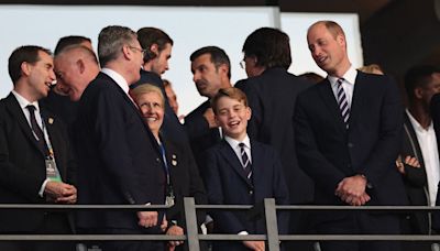 Prince William anxiously watches Euro 2024 final with Prince George – live updates