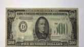 1934 American banknote discovered in Wales up for auction