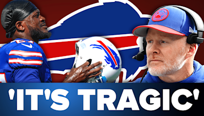'It's tragic': Buffalo Bills Head Coach Sean McDermott gets emotional on the release of Tre'Davious White