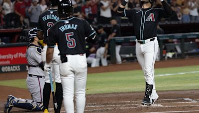 Diamondbacks' Eugenio Suarez talks about his home run in win over the Braves