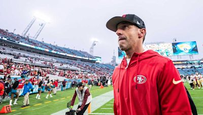 49ers Coach Kyle Shanahan Goes Viral for New Look at Christian McCaffrey's Wedding