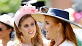 Sarah Ferguson Looked Unspeakably Chic in This White & Navy Look at Royal Ascot
